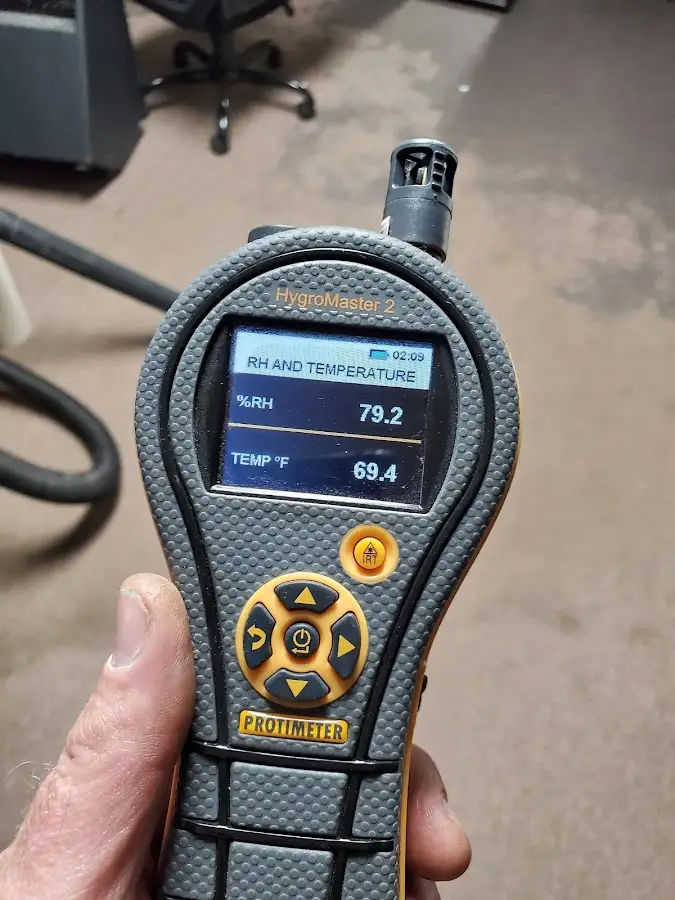 Moisture meter humidity assessment for Fire & Smoke Damage Restoration in Benicia